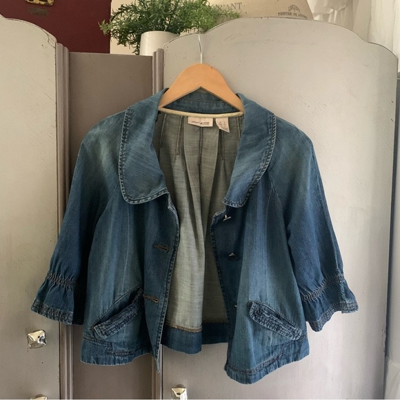 DKNY Jeans Denim Blue Women's Jacket - Picture 1 of 6